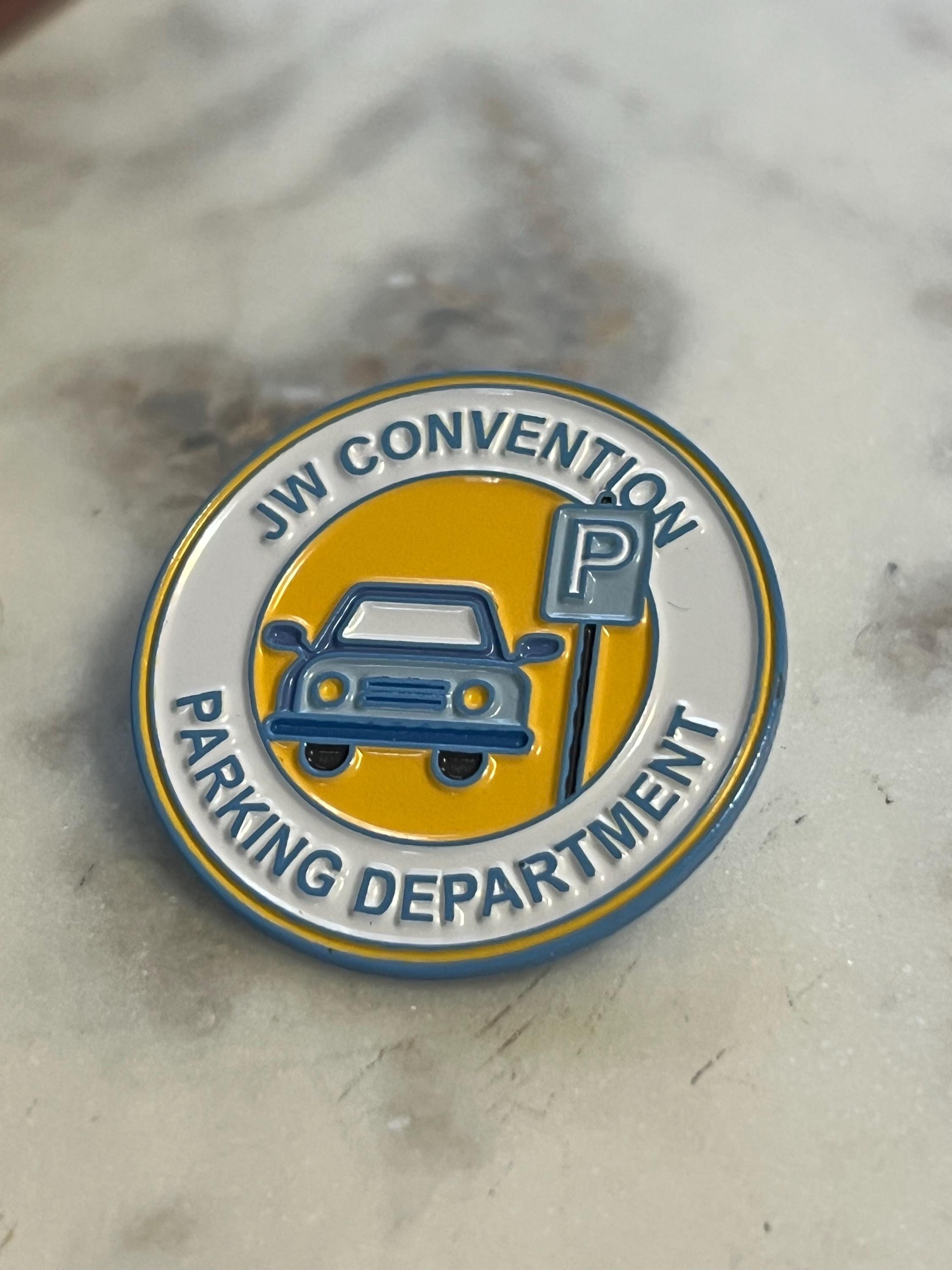 JW Covention Parking [car&sign] Lapel Pin [LOT of 1] - Etsy