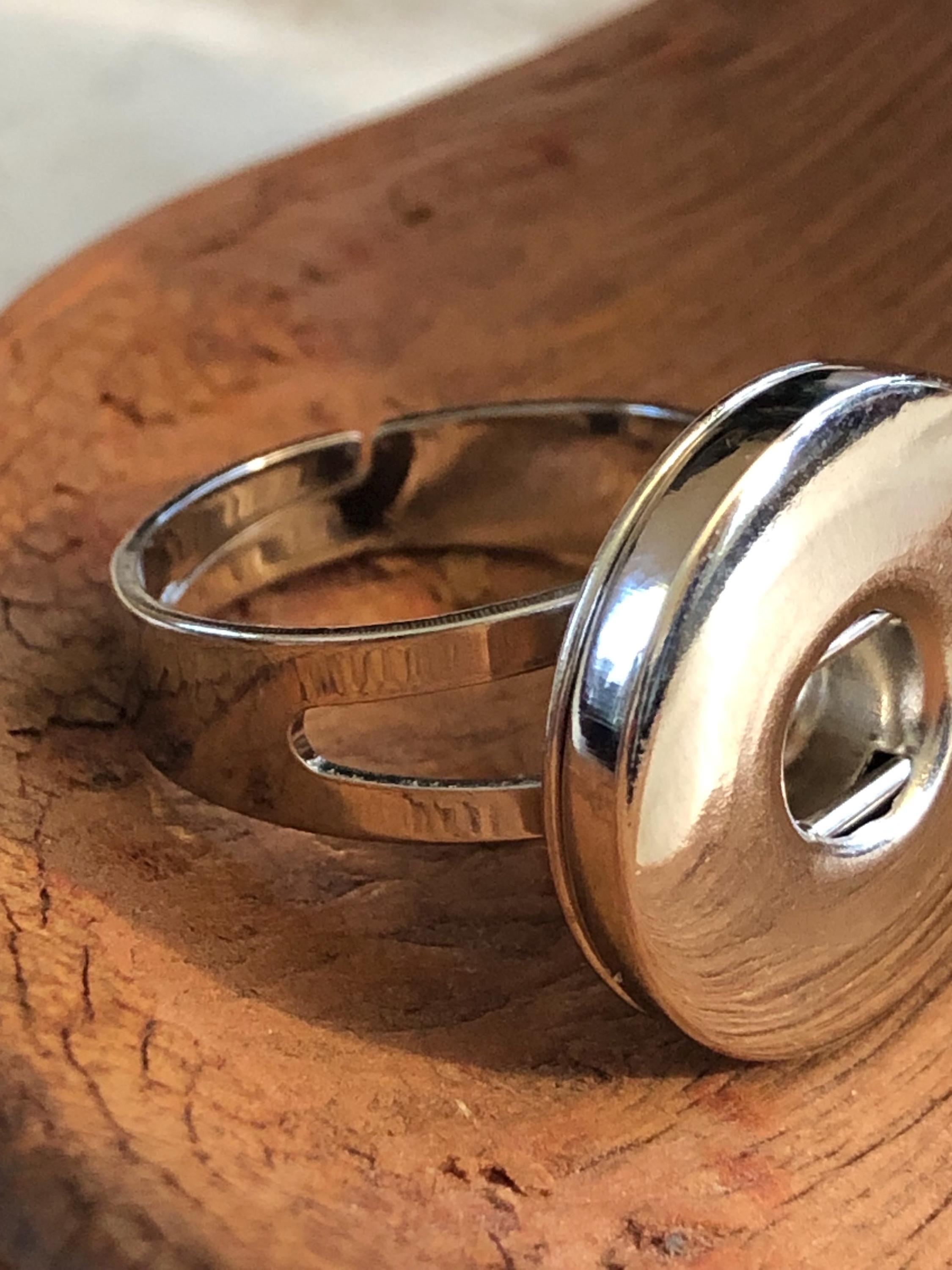Interchangeable Snap Button 20MM Adjustable Ring Fits 18MM Snap Buttons Sold Separately Etsy