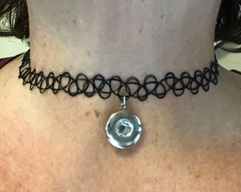 Snap Button Choker - Etsy