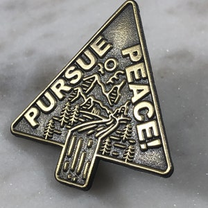 Pursue Peace! 2022 Regional Convention Lapel Pin with Rubber Clasp [Lot of 1]