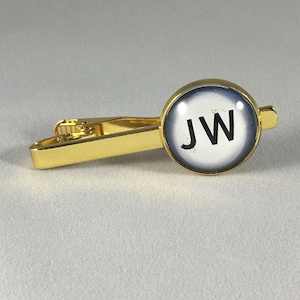 JW Mens Tie Bar / Tie Clip - &quot;JW&quot; Jehovah&#39;s Witness