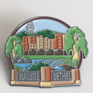 Walkill US Branch Office Lapel Pin with Rubber Clasp [Lot of 1]