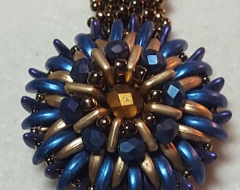 Halbmond Zwillinge - Reversible - Fädelanleitung