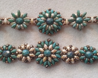 Desert Flower Bracelet- Beading Tutorial