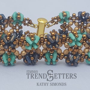 Diamond Peaks Bracelet Tutorial