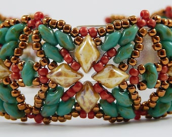 Vier Quadrat GemDuo / Super Duo Design