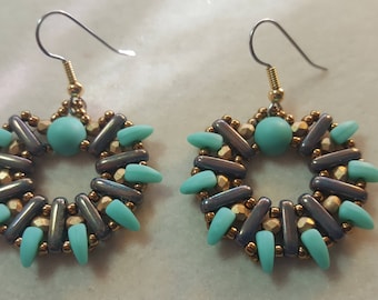 Trifecta Ohrringe Anleitung