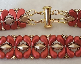 Tutorial Trio - Fleur De Lis, DiamonDuo Cuff, Nib-Bit DiamonDuo Armbänder