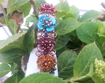 Sommerblumen - Fädelanleitung