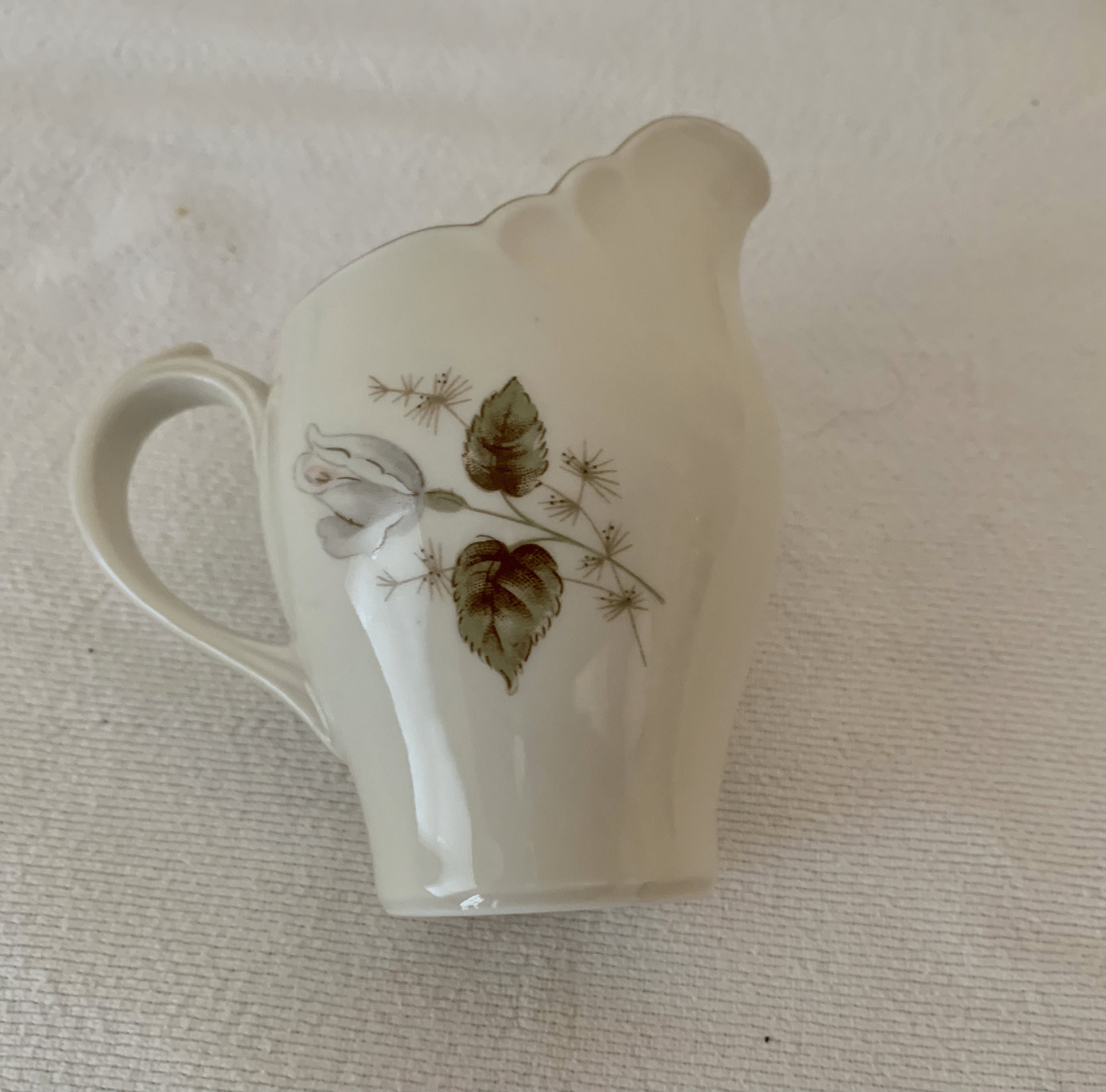 RARE Vintage RICHARD GINORI White Rose Fine China Gold