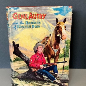 Vintage Western story featuring Gene Autry, known as the singing cowboy.