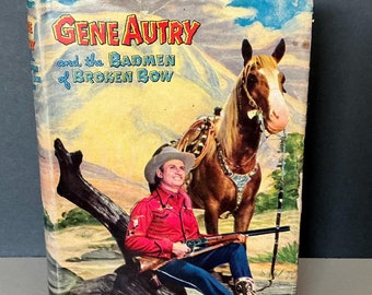 Racconto western d'epoca con protagonista Gene Autry, noto come il cowboy cantante.