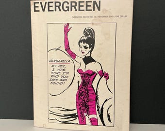 Vintage Adult Literary Magazine. Evergreen Review, November 1965.