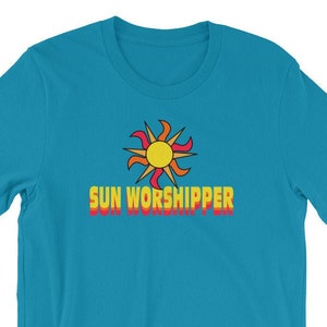 Sun Worshipper Bright Sun Short-Sleeve Unisex T-Shirt