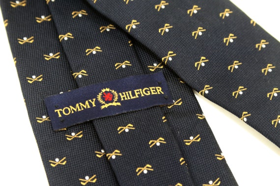 Tommy Hilfiger Mens Tie Blue Golf Clubs Dragon 10… - image 4
