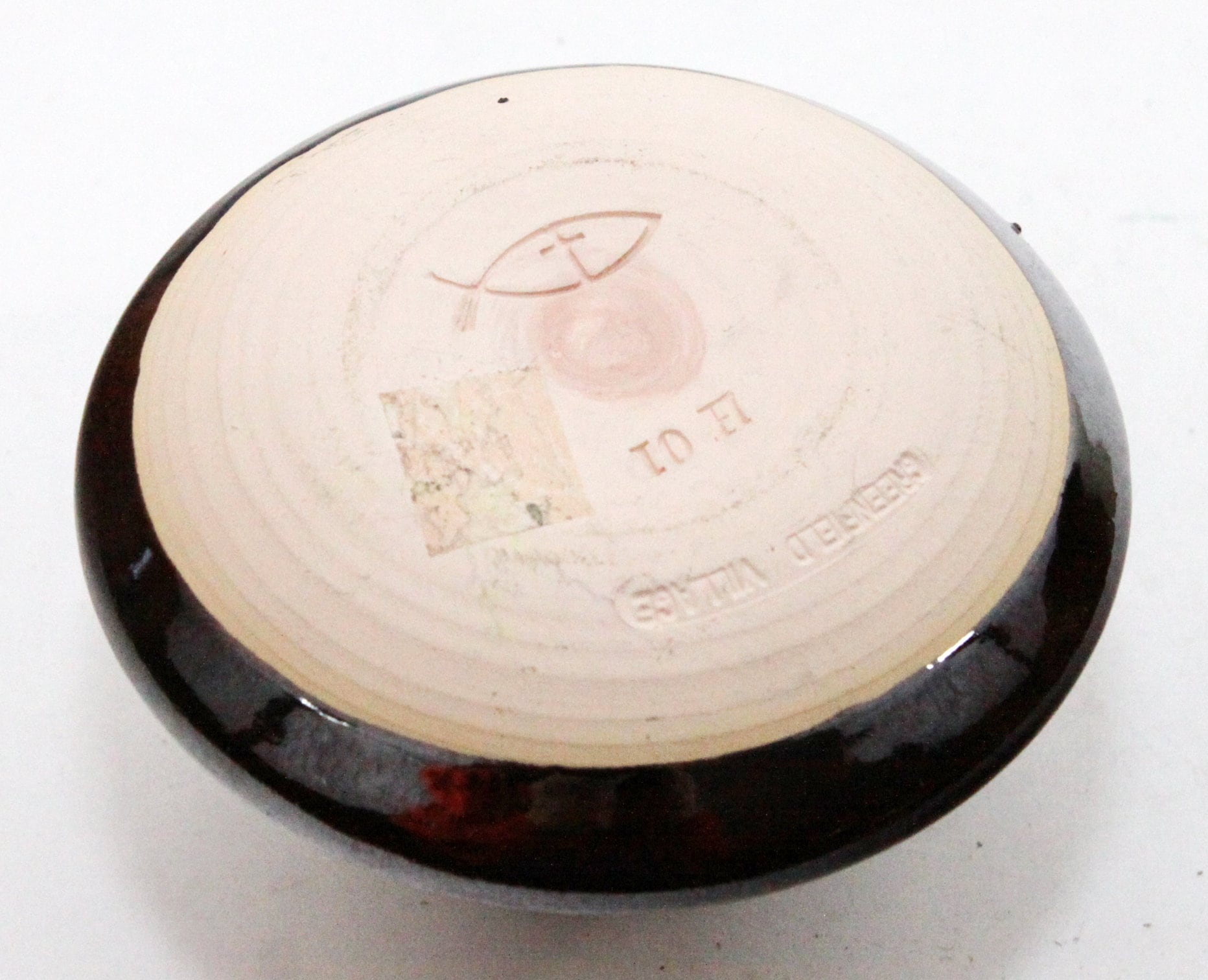 Greenfield Village Pottery Single Candle Holder Candle 4 Etsy