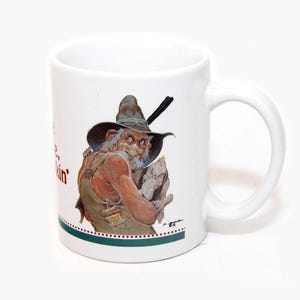 Leanin Tree-mok Attitude Humor 11 oz keramiek MGW141 Vintage 1993 Firefly's Treasures