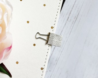 Glitter Elastic Pen Loop Clip - Standard Size - Planner/TN/Journal/Bujo/Sketchbook Accessories
