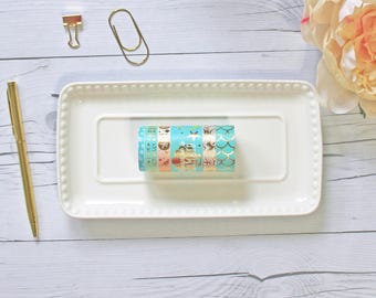 Mermaid Washi Tape Sample Set: Decorative Planner Tape