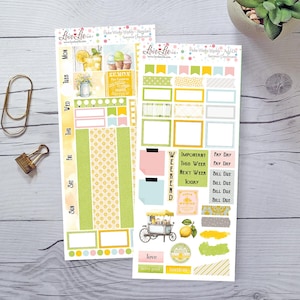 Hobonichi Weeks &quot;Summer Daydreams&quot; Weekly Sticker Kit - Planner Stickers - Cute Planner Stickers -  Sticker Sheets - Bullet Journal Stickers