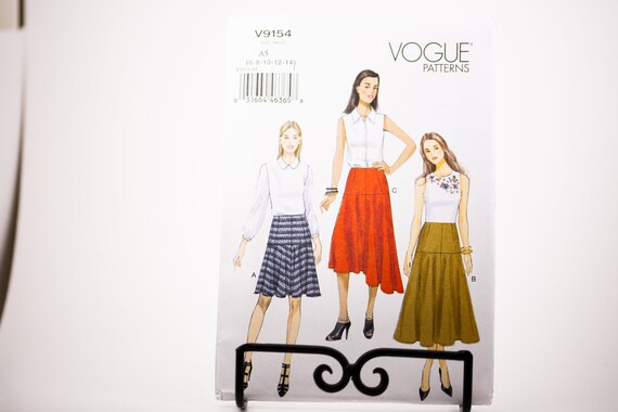 High low clearance skirt pattern vogue