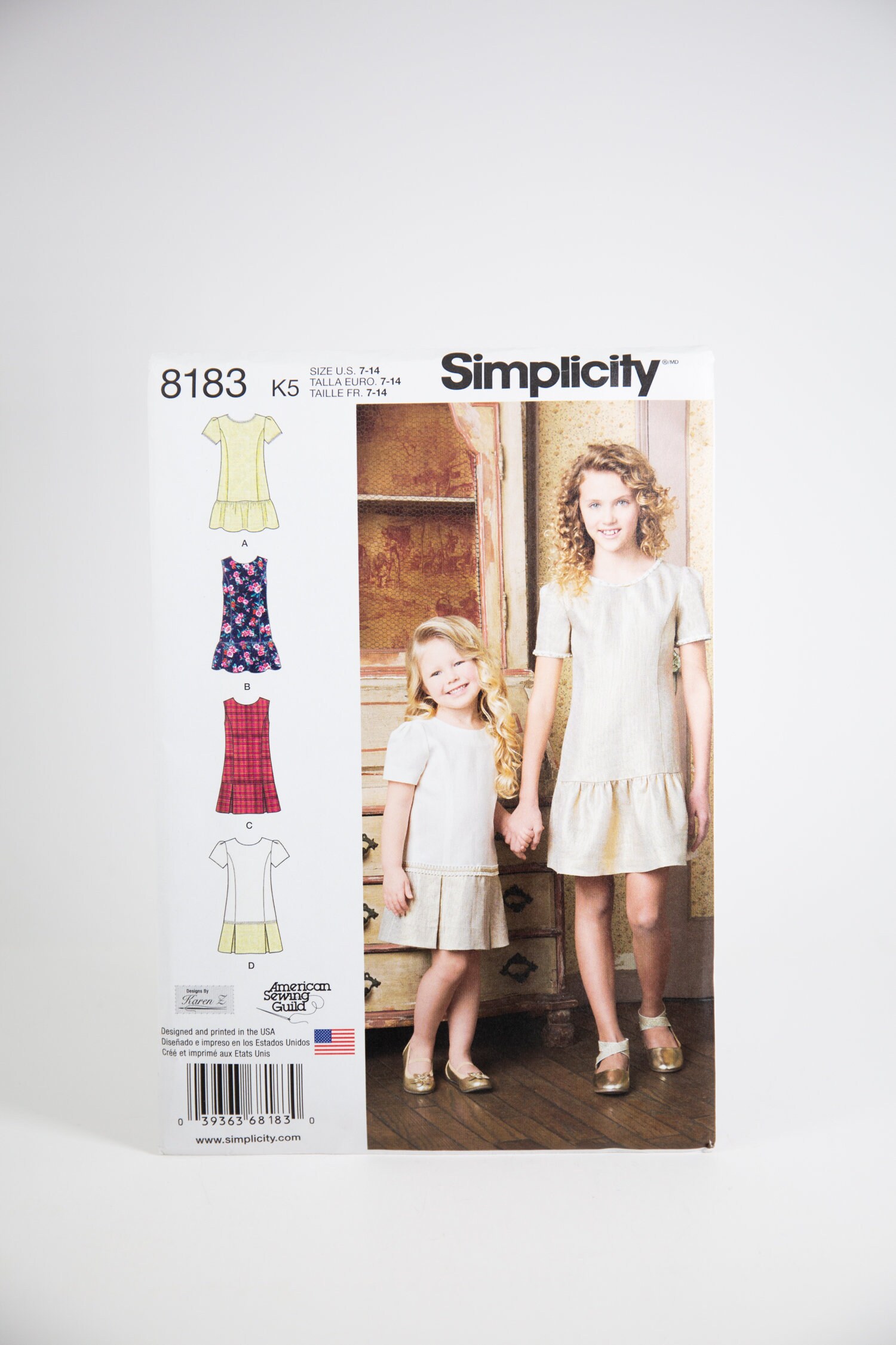 Simplicity 3678 Misses Step by Step Dress or Jumper Size K5