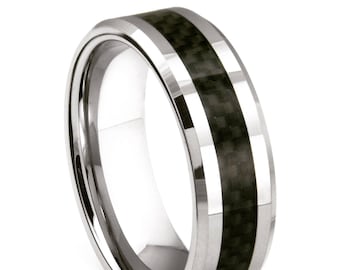 Tungsten Wedding Band, Tungsten wedding ring, Wedding band, silver wedding band, Tungsten carbide wedding band, Tungsten engagement band