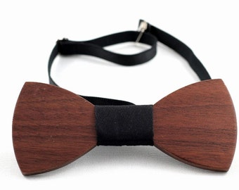 Chic Bow Tie Wooden Bow Tie