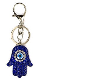 Blue Evil Eye Key Chain