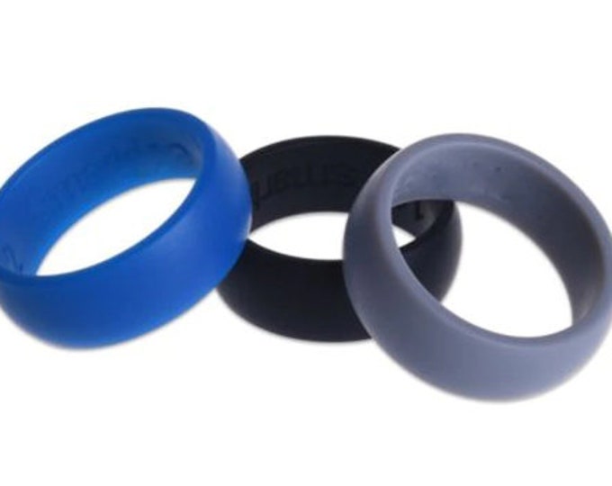 3 Pack High Quality Silicone Rings Etsy