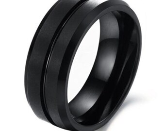 8mm Tungsten Wedding Ring