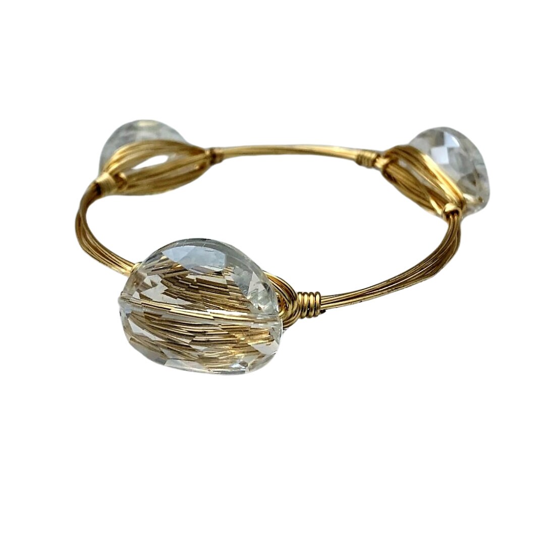Crystal shop glass bangles