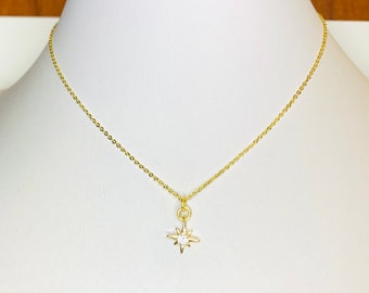 Northern Star Minimalist Necklace