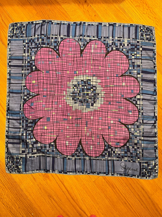 Vintage silk scarf - image 1