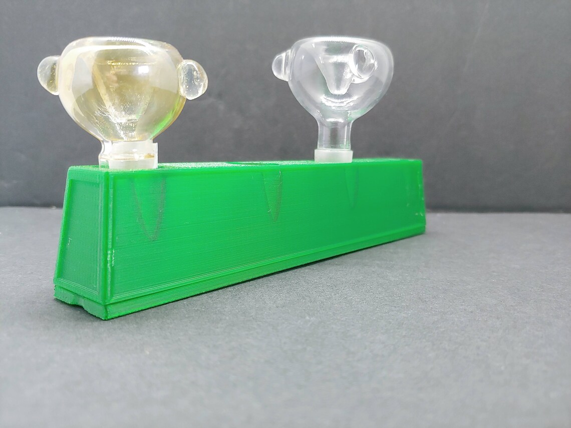 4 Bowl Slide Holder Display Stand For Waterpipe Bowl Piece Etsy