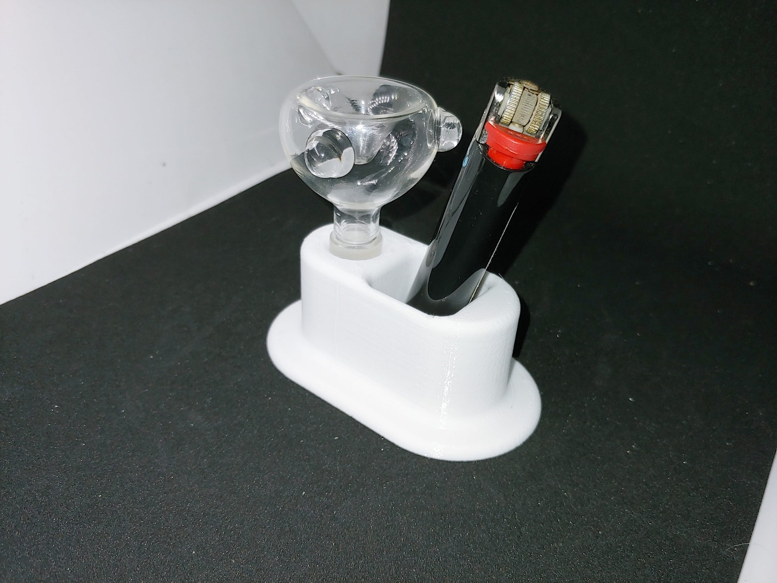 Bowl and Lighter Holder Display Bowl Piece 18mm bowl Stand Etsy