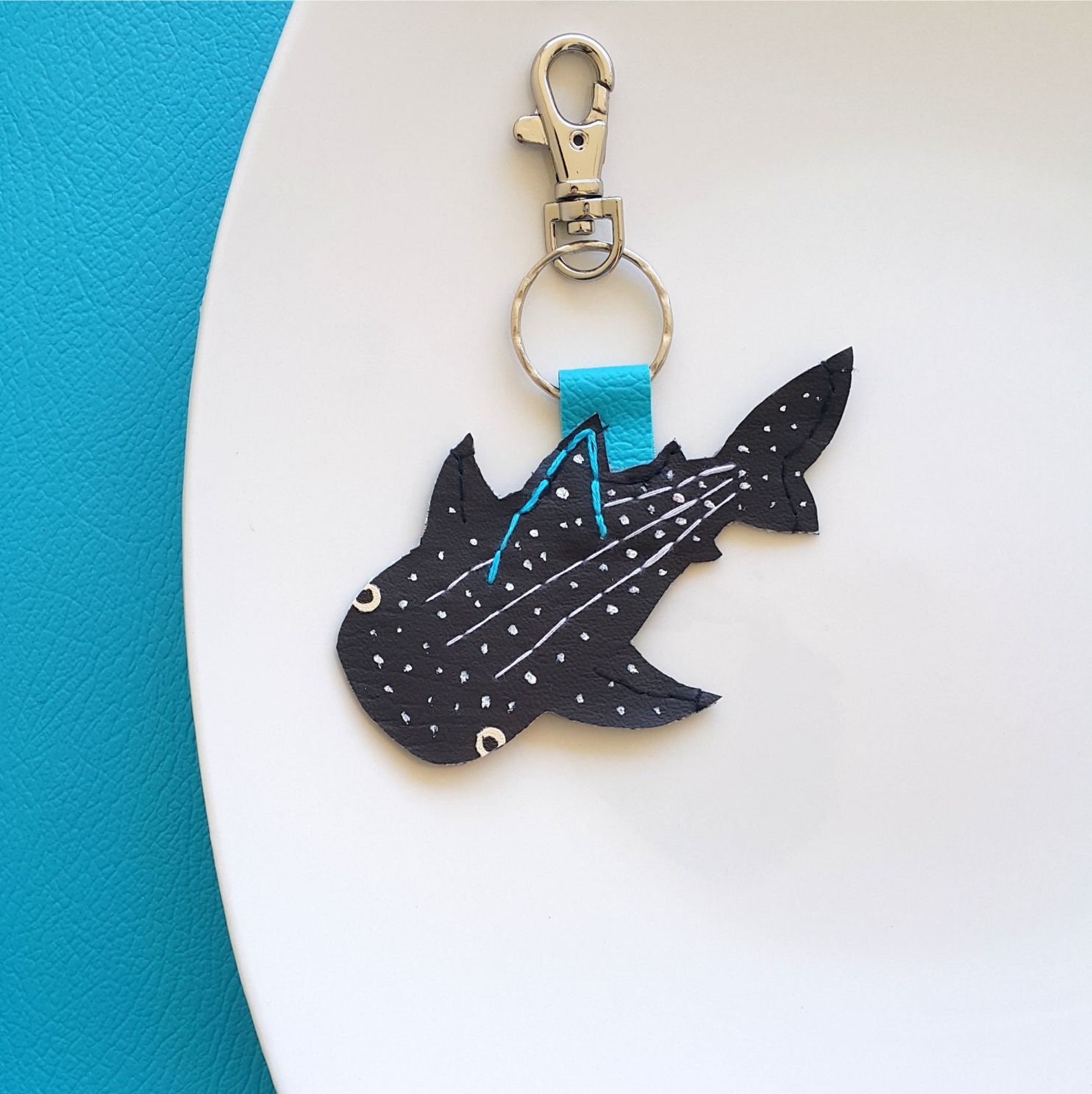 Whale Shark Keychain Hammerhead Shark Zipper Tag Mola Mola Etsy
