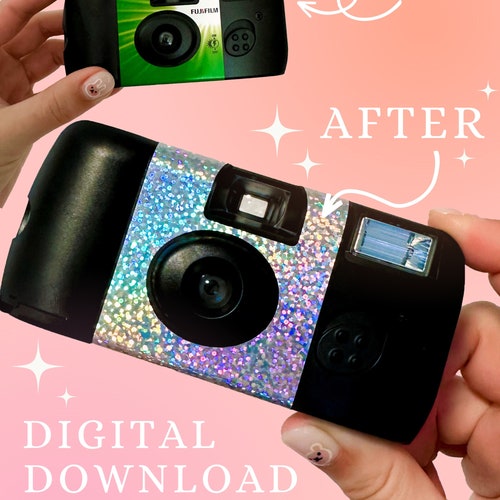Digital File Disposable Camera SVG for FUJIFILM Quicksnap Etsy