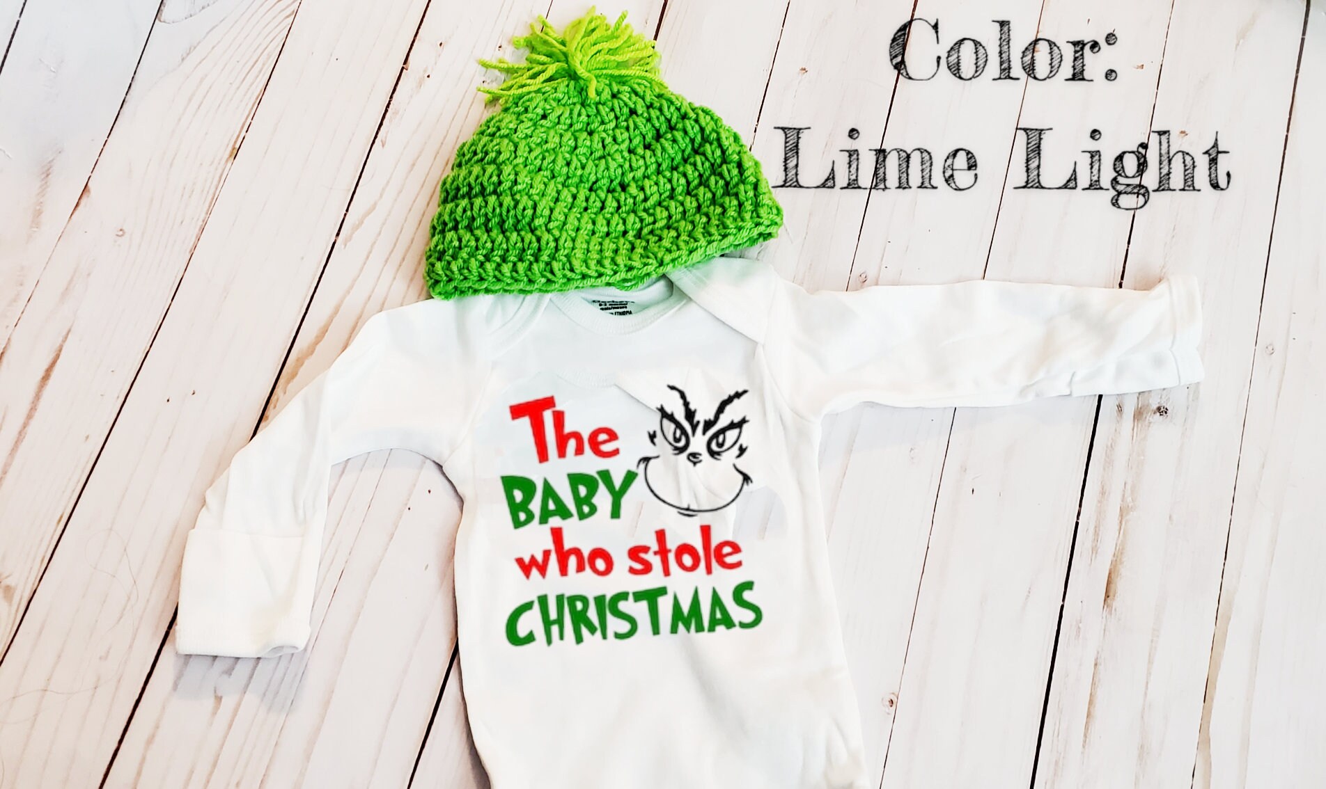 Grinch Sleeper Infant Etsy