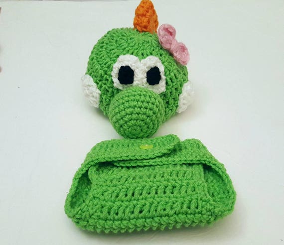 Yoshi Knitting Chart