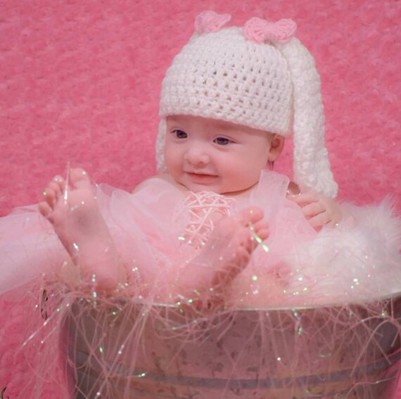 Bunny Baby Costume Easter Outfit Crochet Bunny Hat and Diaper Cover Set Spring Newborn Photoshoot Preemie Bunny Outfit Gift for Baby Etsy UK