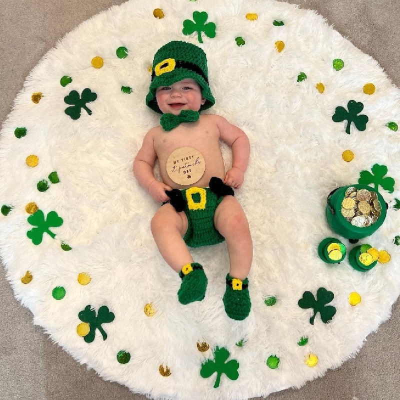 Leprechaun Baby Boy Hat Etsy