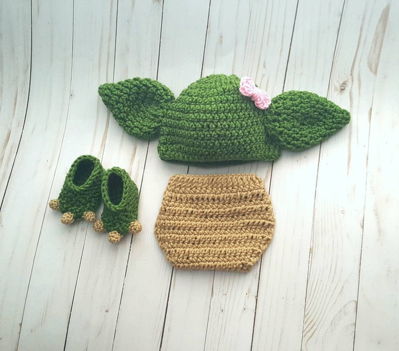 Baby Yoda Jedi Master Costume Newborn Star Wars Costume Jedi Etsy