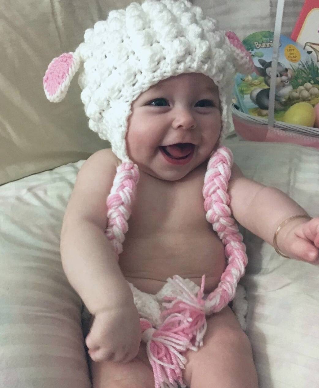 Baby Lamb Easter Outfit Baby Girl Little Lamb Costume Etsy