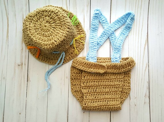 Newborn Fishing Outfit Baby Fishing Outfit Baby Crochet Baby