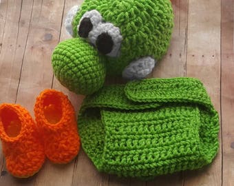 Yoshi Baby Costume, Nintendo Yoshi Outfit, Coming Home Newborn, Video Game Baby Photo Prop, Super Mario, Baby Shower Gift, Halloween Costume