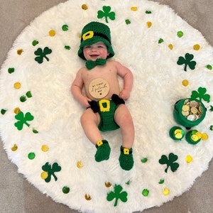 Newborn St Patricks Day Baby Boy Patrick's Day Outfit