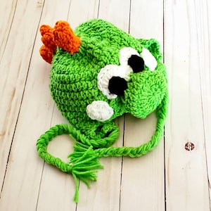 Yoshi Hat Beanie With Ties, Child Yoshi Hat, Adult Yoshi Cost, Super Mario Yoshi Costume Nintendo Family Theme, Yoshi Cosplay Hat Gift