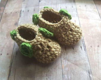 Baby Groot Slippers Shoes, Crochet Groot Booties, Baby Tree Slippers, Toddler Tree Shoes, Crochet Tree Shoes, Baby Groot Shoes, Soft Sole