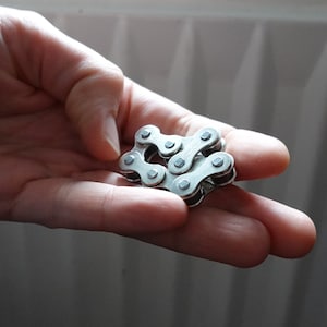 Fidget anti-stress chaîne de vélo upcyclée